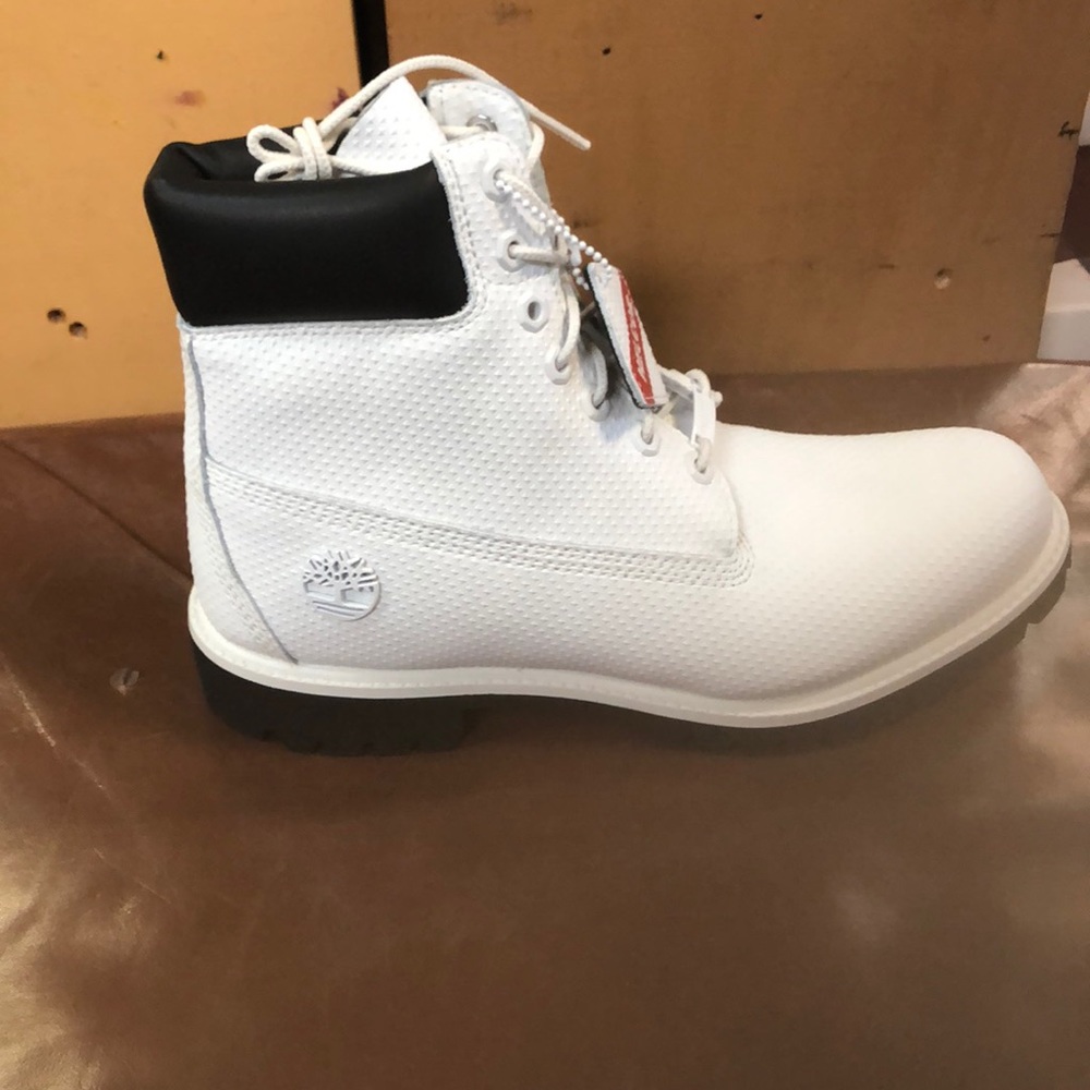 White leather Tim’s